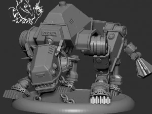 cyber 3D Print Model