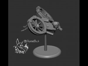 cyber 3D Print Model