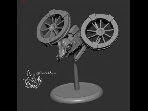cyber 3D Print Model