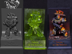 spacemariner legion of damned 3 Modelo de Impressão 3D