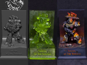 spacemariner legion of damned 3 3D Print Model