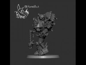 spacemariner legion of damned 3 Modelo de Impressão 3D
