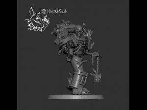spacemariner legion of damned 3 3D Print Model