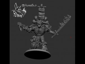 spacemariner legion of damned 5 3D Принт Модель