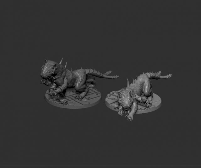 eschers khimerix Model Cetak 3D .c4d .max .obj .3ds .fbx .stl .blend 