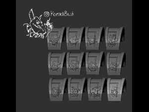 एबॉट नेक्रोमुंडा के लिए अद्यतन पैक 3D प्रिंट मॉडल