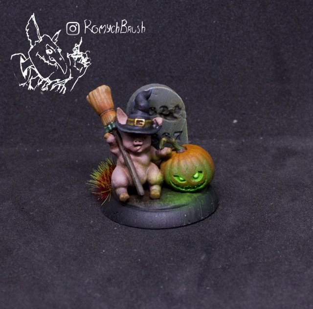 helloween pig 3D Принт Модель .c4d .max .obj .3ds .fbx .stl .blend