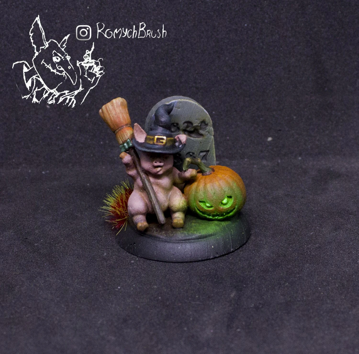 cochon d'Halloween Modèles 3D en vedette .c4d .max .obj .3ds .fbx .stl .blend 