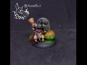 हेलोवीन सुअर 3D प्रिंट मॉडल