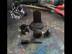 cochon d'Halloween Modèles 3D en vedette