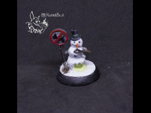 snowman Model Cetak 3D