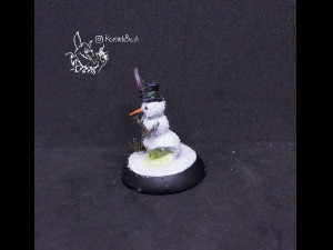 snowman Model Cetak 3D