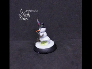 snowman 3D Print Model