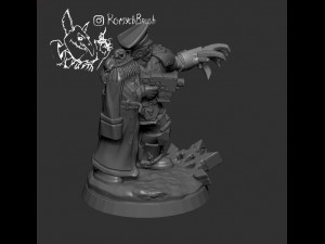 blood packt commander Modelo de Impressão 3D