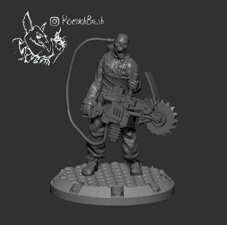 dust1947 grenadier x 3D Print Model .c4d .max .obj .3ds .fbx .stl .blend