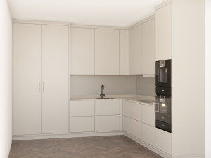 minimal kitchen 3 3Dモデル