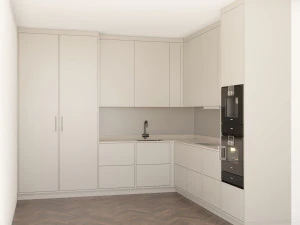 cocina minimalista 3 Modelo 3D