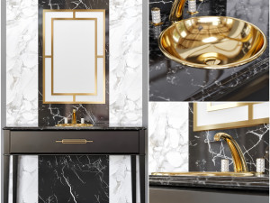 bathroom furniture 04 3Dモデル
