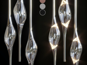 pendant light collection 3D Model