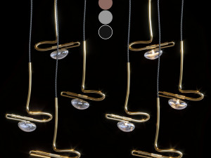 pendant light collection 3D Model