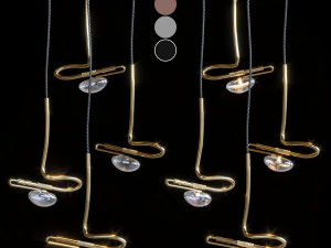 pendant light collection 3D Model