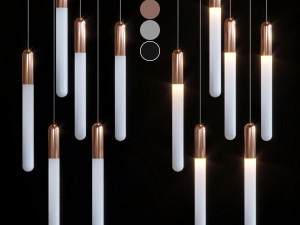 pendant light collection 3D Model