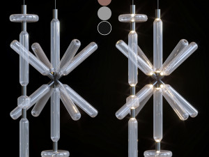 pendant light collection 3D Model