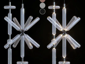 pendant light collection 3D Model