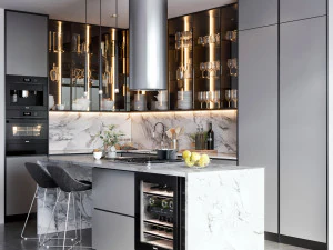 kitchen design 3D Model