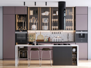 kitchen scene 2 3Dモデル