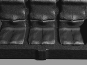dermantine sofa 3D Model