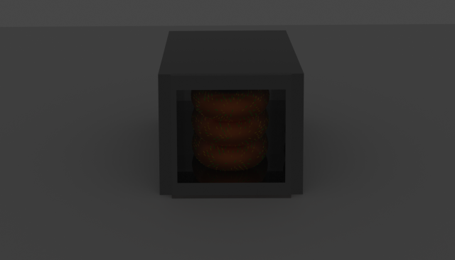 donut 3D 模型 .c4d .max .obj .3ds .fbx .stl .blend