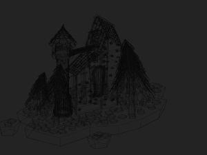 magic castle Model 3D