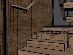 stairs Model 3D