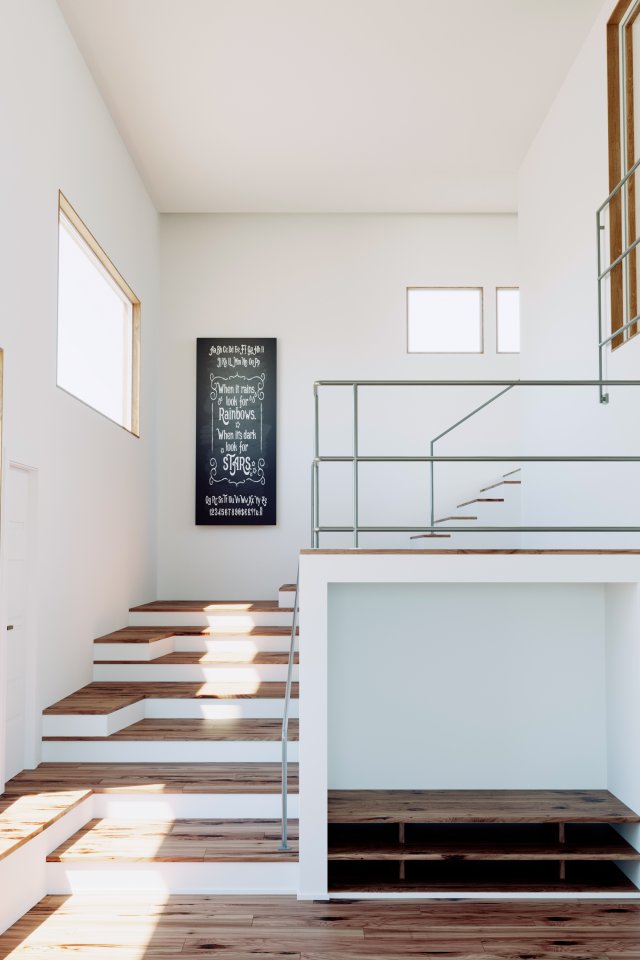 hallway 3D 模型 .c4d .max .obj .3ds .fbx .stl .blend 
