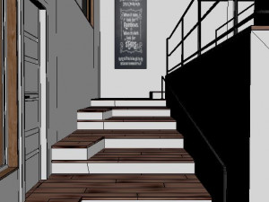 hallway 3D 模型