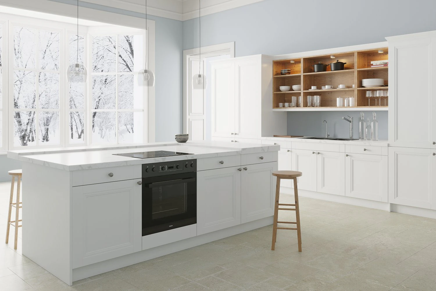 cucina Modello 3D .c4d .max .obj .3ds .fbx .stl .blend 