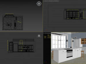 cucina Modello 3D
