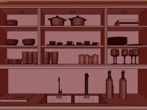 kitchen Modelo 3D