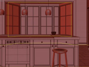 cucina Modello 3D