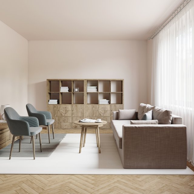 living room Model 3D .c4d .max .obj .3ds .fbx .stl .blend