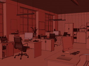 office 3D Модель
