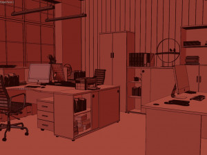 office 3D Модель