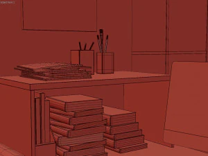 कार्यालय 3D मॉडल