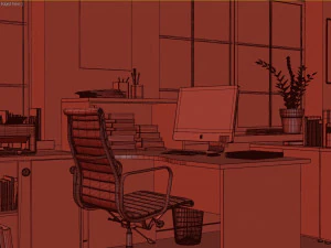 कार्यालय 3D मॉडल