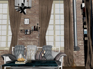 living room 3D Model