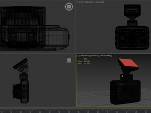 dvr camera videocamera electronics auto 3D Model