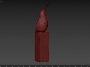 bird sculpture Model 3D