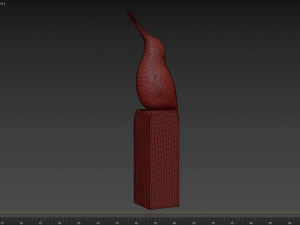 bird sculpture Model 3D