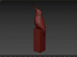 bird sculpture Model 3D